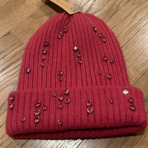 Dark pink Gem winter hat - Picture 1 of 4